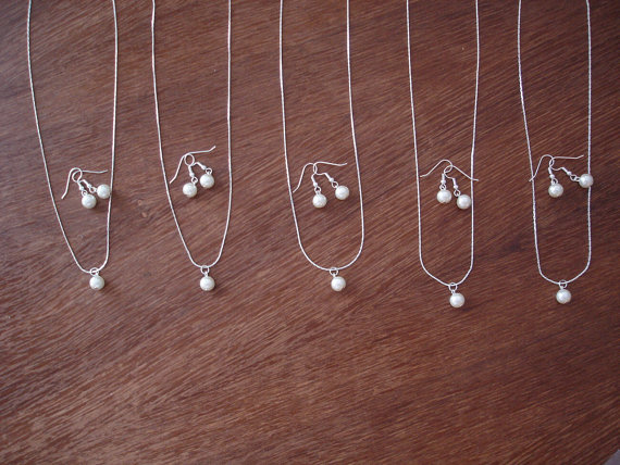 RBJohnson Designs Bridesmaid jewelry sets under 20
