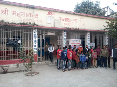 अनाथालय के बच्चों को मिला सहारा, AnjNewsMedia