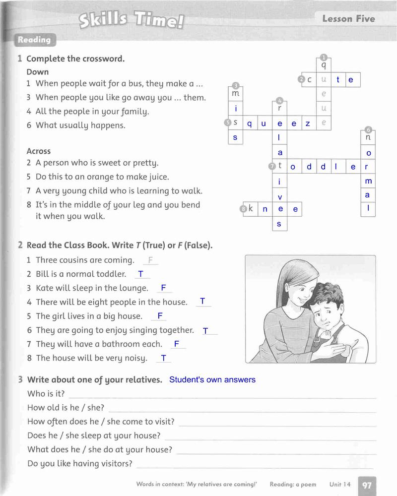 family and friends 4 Workbook