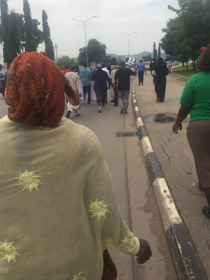 Nigerians march against illegal recruitment, acts of nepotism and tribalism in government (photos)