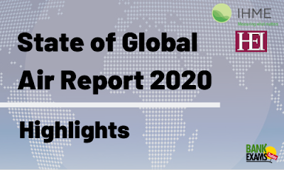 State of Global Air Report 2020: Highlights