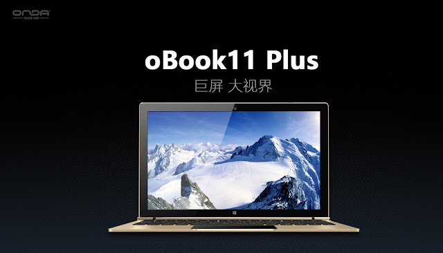 Ondaの2in1タブレット、oBookシリーズにさらなる製品が追加！2K液晶に、Core M機も！