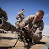 USMC Scout Snipers with his M40A5 Sniper Rifle in Afghanistan
