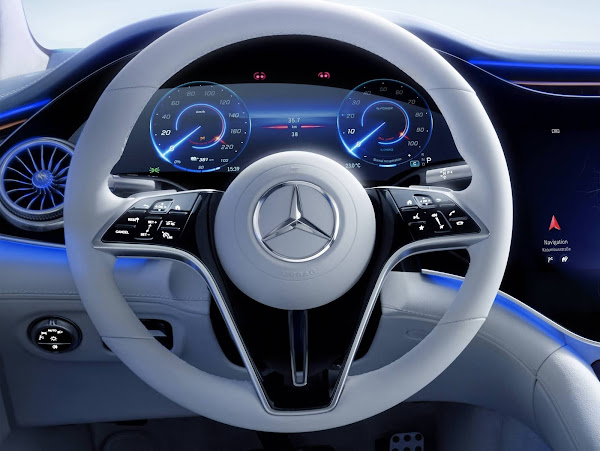 Mercedes-Benz EQS: o Classe S elétrico tem o interior revelado