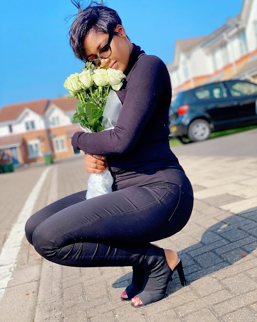 Happy birthday baby boo- BBNaija star, Tobi Bakre says as he celebrates his wife's birthday (photos)