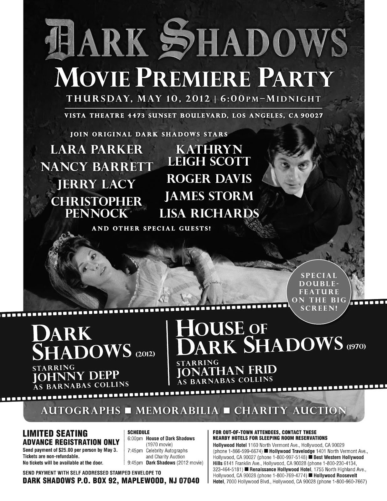 Dark Shadows News Page Los Angeles Dark Shadows Movie Party