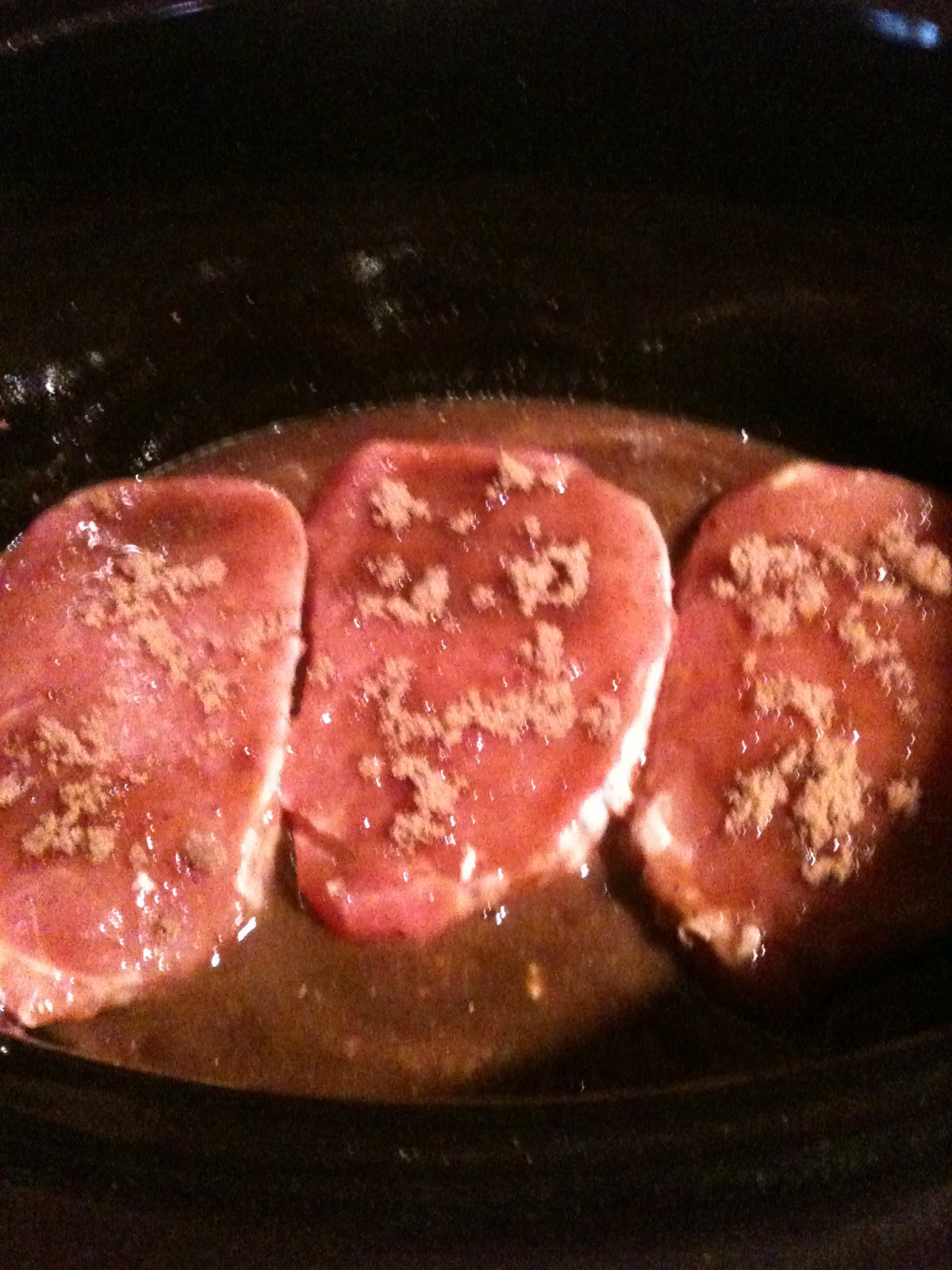 Slow Cooker Maple and Brown Sugar Pork Tenderloin from Six Sisters' Stuff