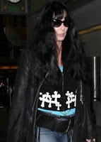Cher at LAX airport