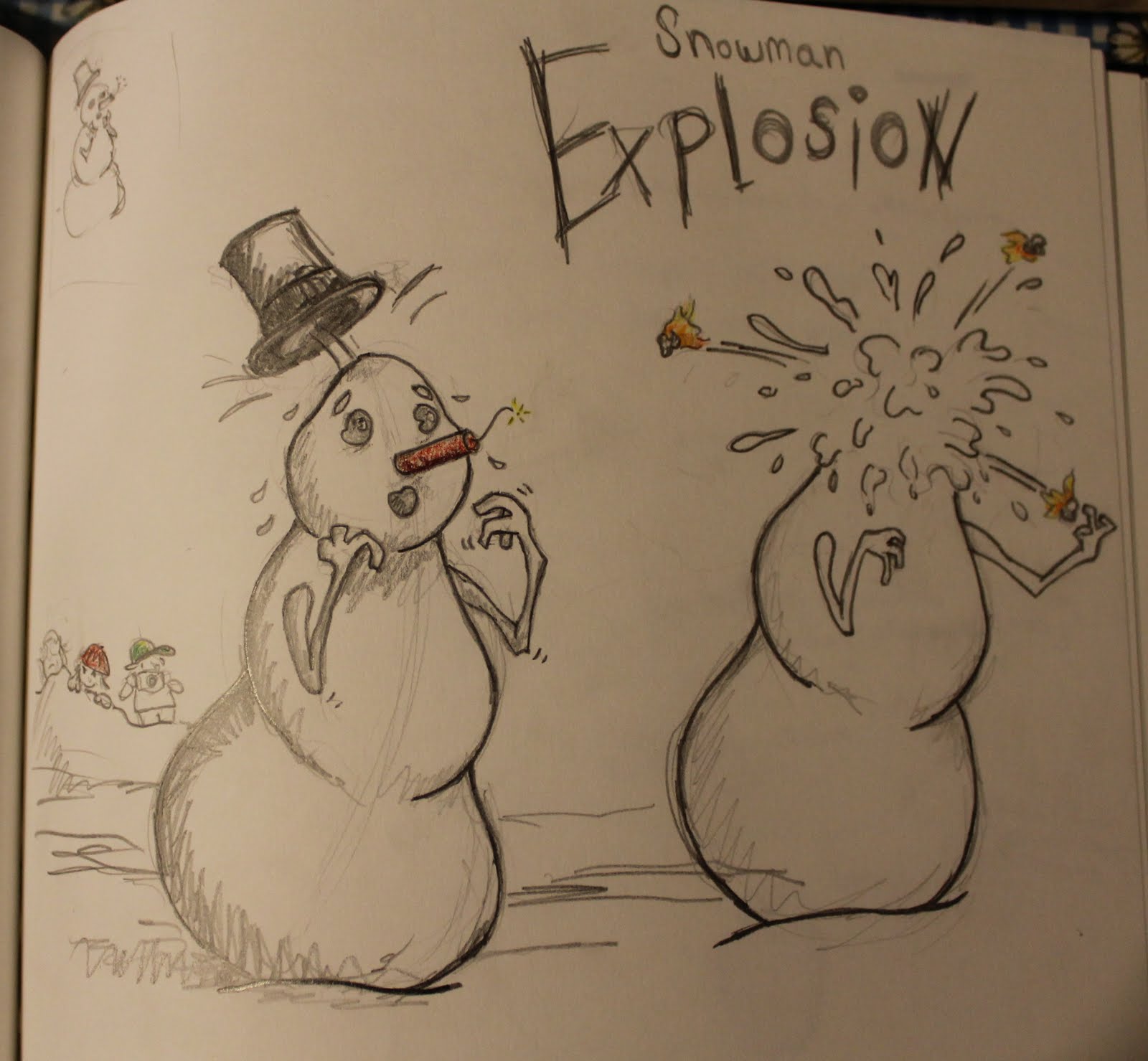Snowman Explosion