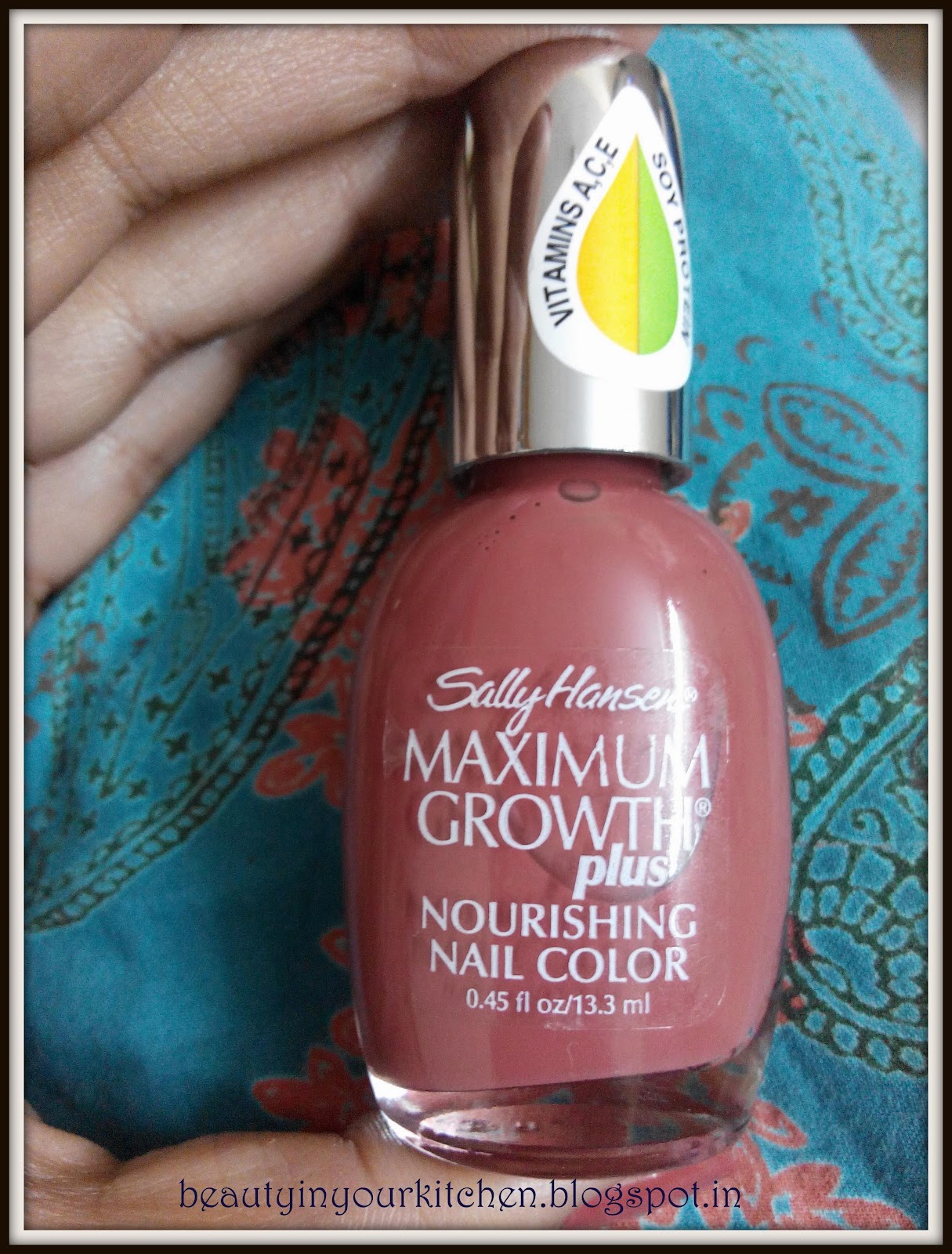 Home and Me Product Review Sally Hansen Maximum Growth Plus