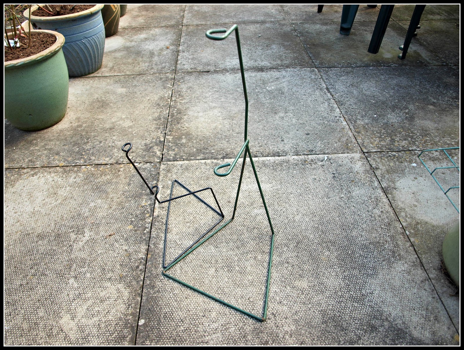 Mark's Veg Plot Canesupports