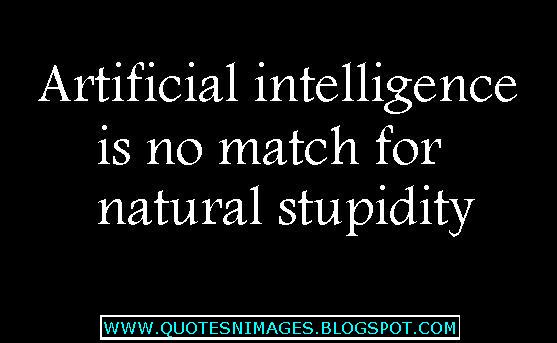 http://1.bp.blogspot.com/-R0AHTCIa8q0/UIgD_1Dv3kI/AAAAAAAAA7w/Bw1C70i9mIQ/s1600/Artificial-intelligence-is-no-match-for-natural-stupidity.JPG