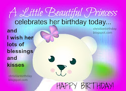 princess birthday happy christian quotes niece daughter granddaughter cards sister sweet