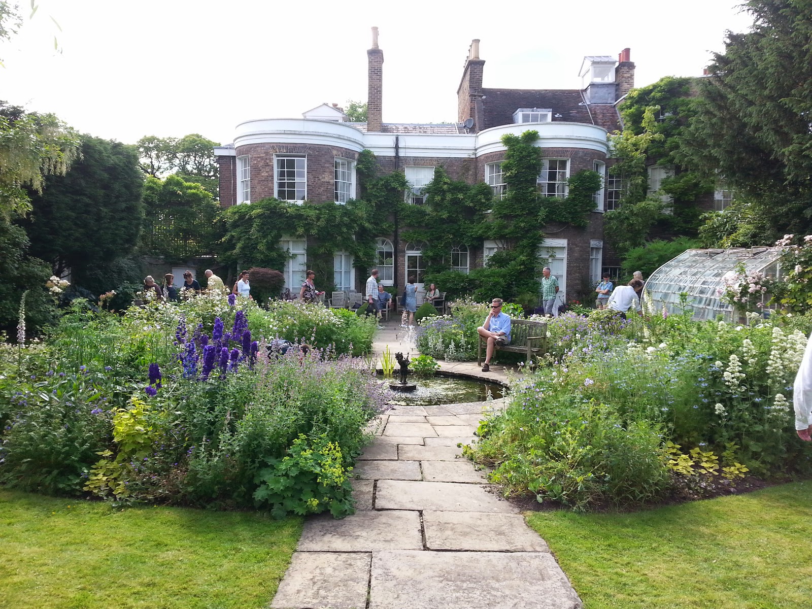 Rambling towards an exotic garden paradise NGS Garden weekend