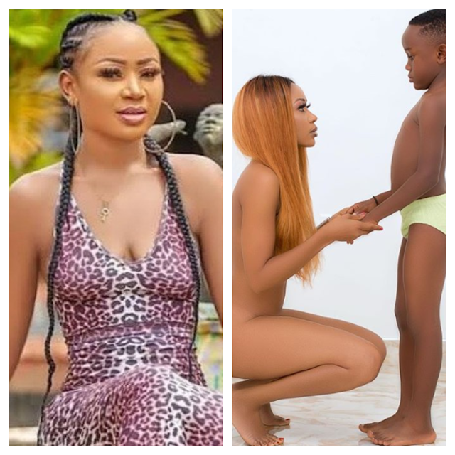Ghanaian actress, Akuapem Poloo sentenced to 3 months in prison for posing naked in front of her son