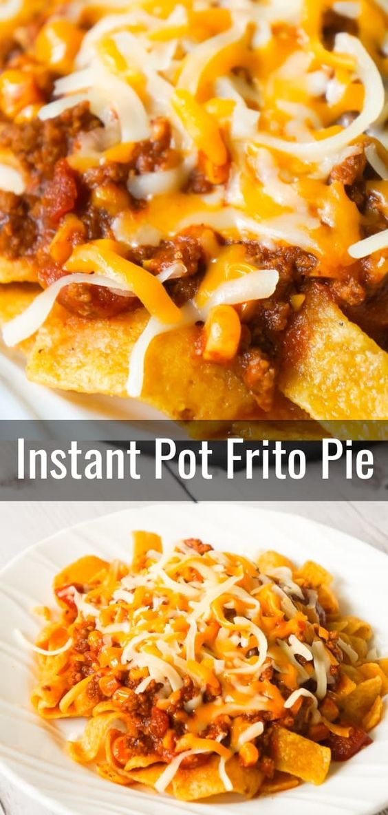 Instant Pot Frito Pie - Diet Healthy Recipe