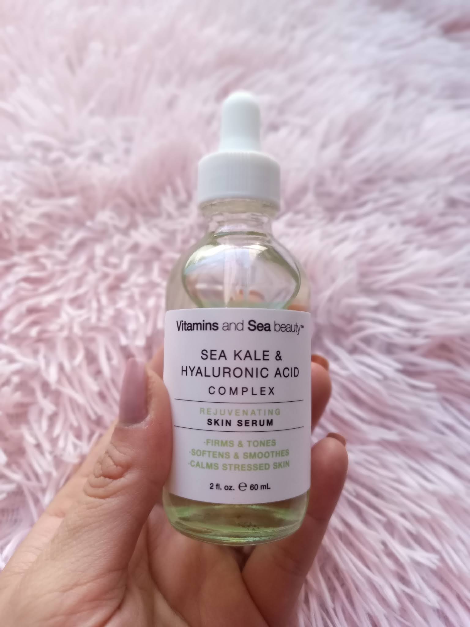 RESEÑA Sérum hidratante de ácido hialurónico Vitamins and sea Beauty