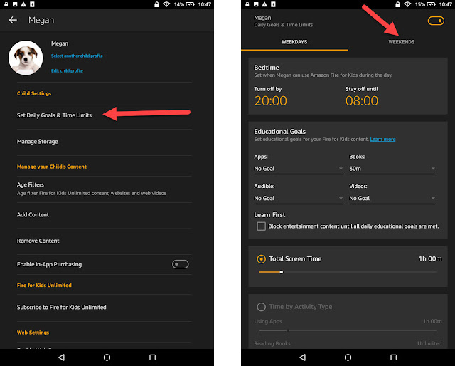 How To Limit Screen Time On An Amazon Fire Tablet