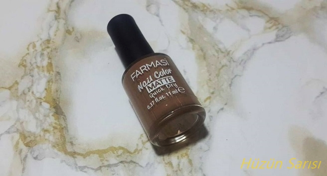 Farmasi Matte Quick Dry Hüzün Sarısı BlogKozmetik YorumuKozmetik Blogu