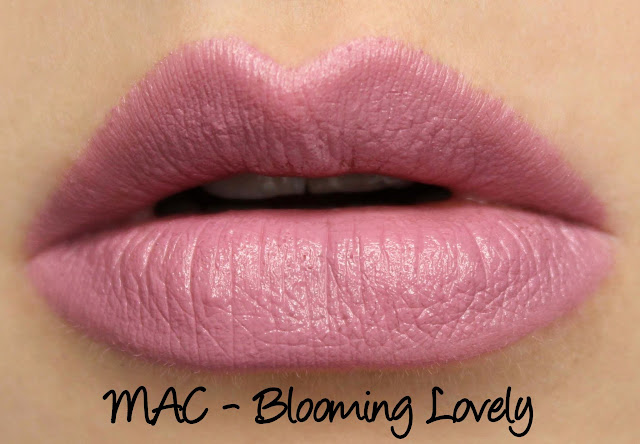 MAC Blooming Lovely Lipstick Swatches & Review