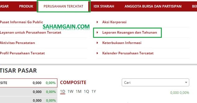 Cara Mencari Laporan Keuangan Di Idx