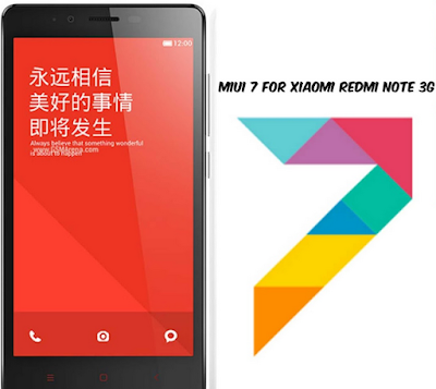 Tutorial Cara Root & Install TWRP Xiaomi Redmi Note 3G ROM MIUI 7 Terbaru