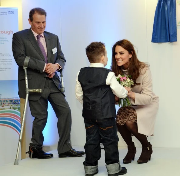 Prince William and Kate Middleton visited Peterborough City Hospital in Peterborough, met Emma Henson
