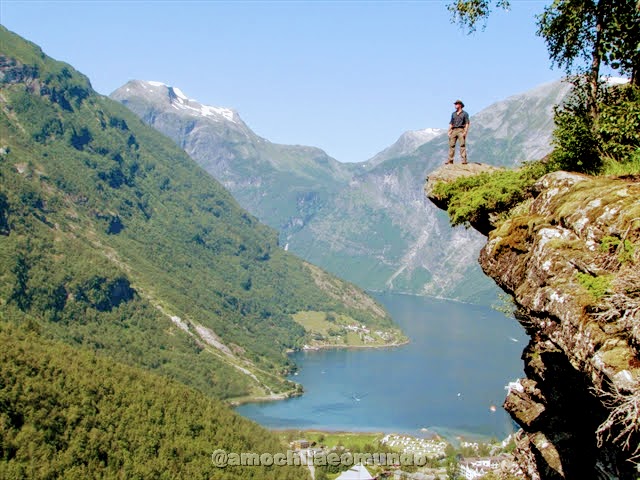 Fundo Trollstigen Mountain Road Na Noruega Europa Escandinávia 13
