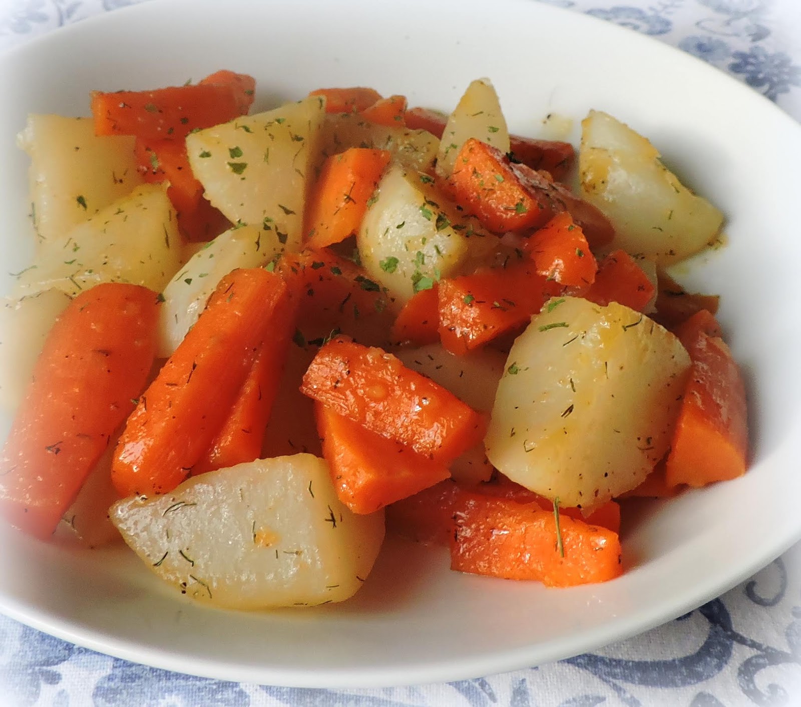 Honey Dill Glazed Turnips & Carrots The English Kitchen