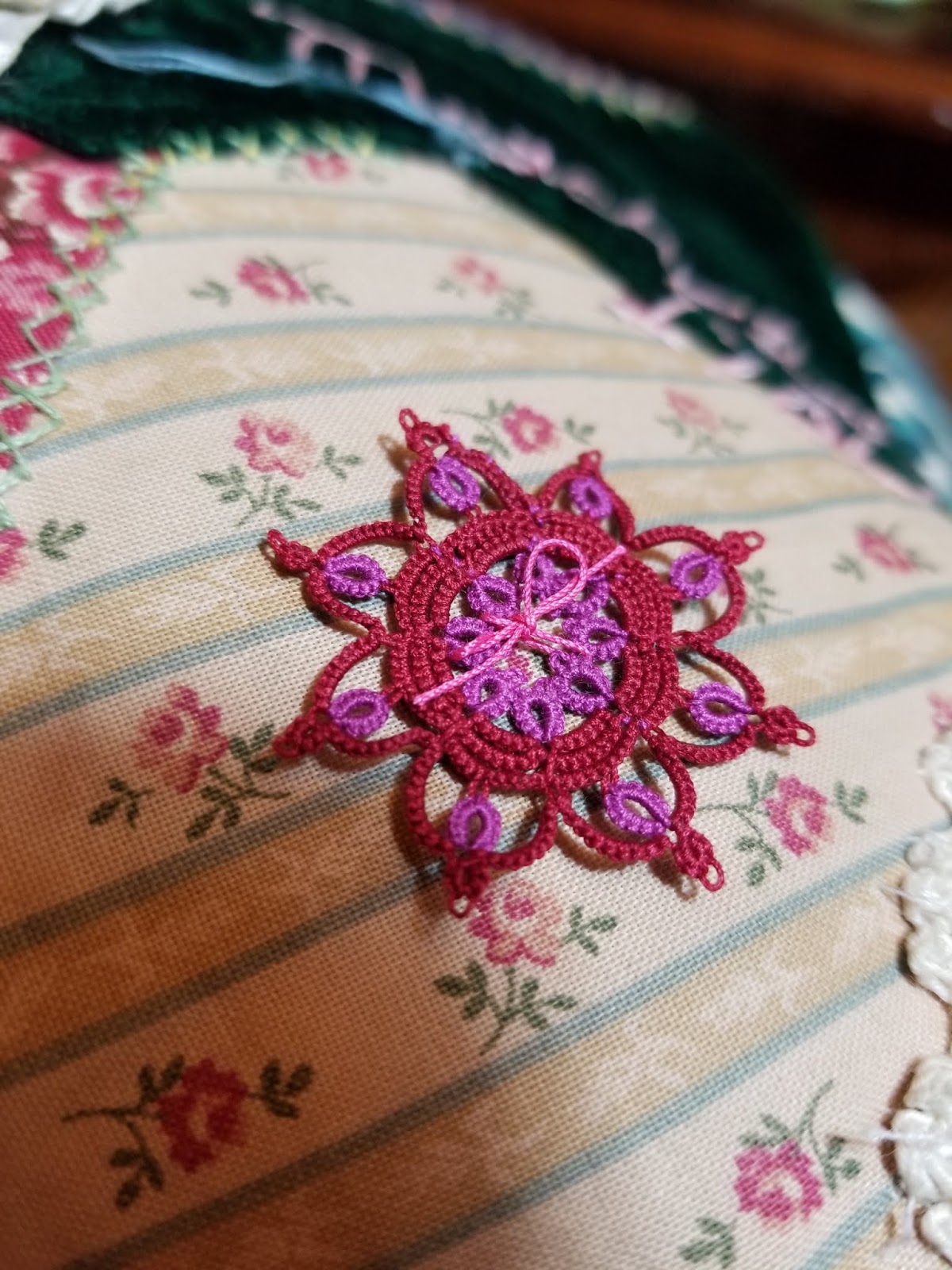 Carollyn's Tatting Blog Renulek 2020 spring doily