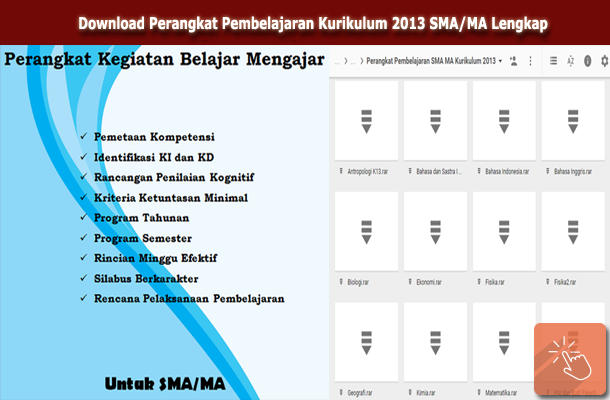 Download Perangkat Pembelajaran Kurikulum 2013 SMA/MA Lengkap