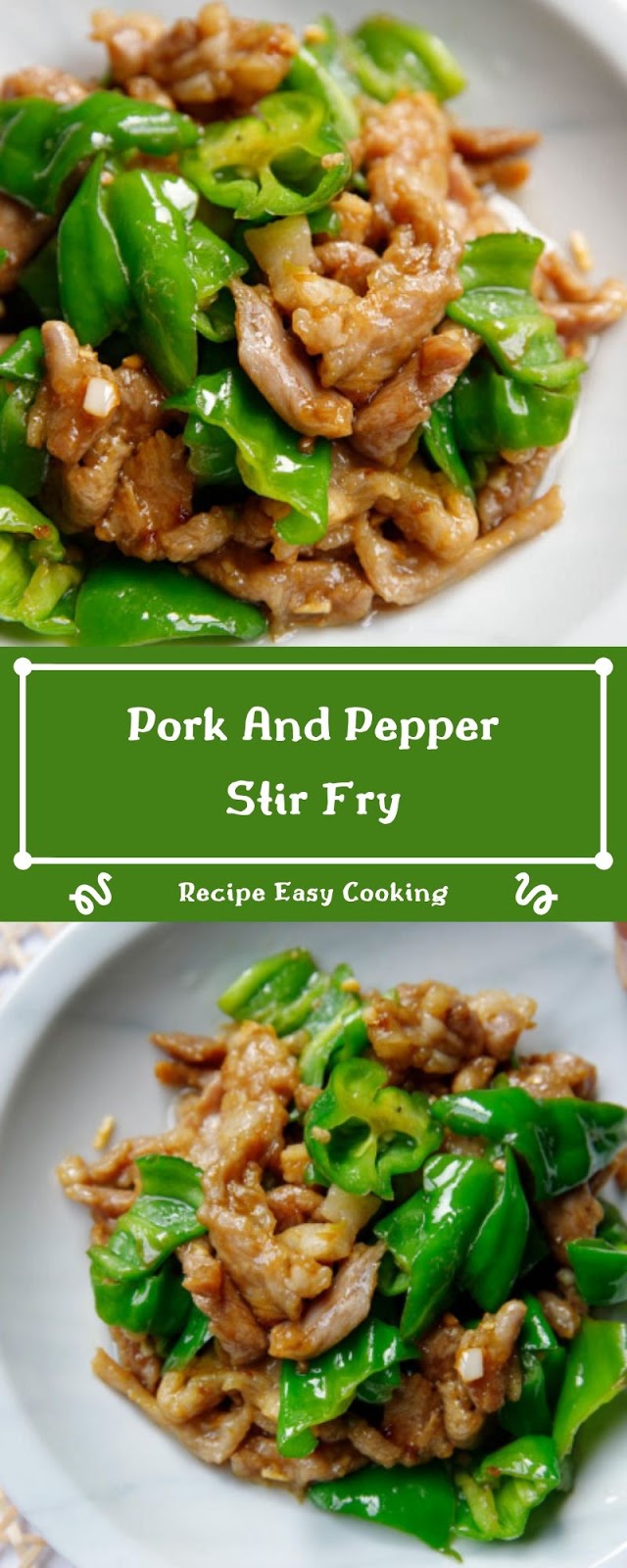 Pork And Pepper Stir Fry