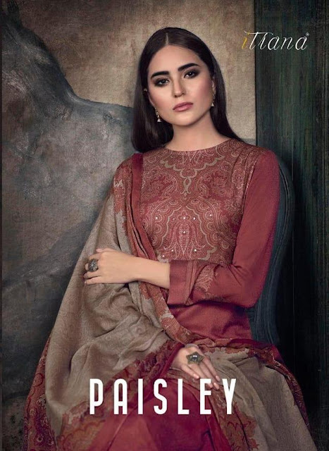 Itrana paisley Viscos Modal Work Salwar Kameez Collection