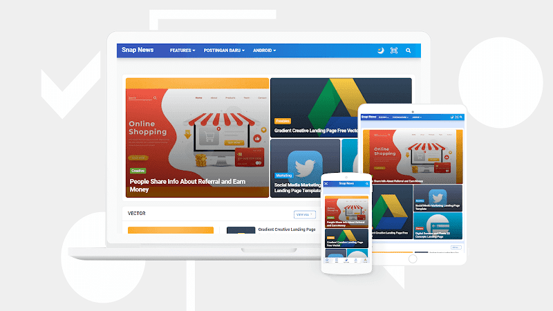 Snap News Blogger Template Free download Snap News Blogger Template Free download