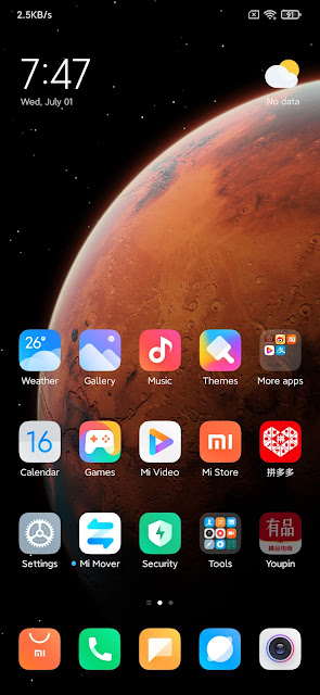 MIUI 12 Redmi Note 7 Download