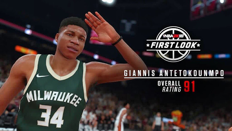NBA 2K18 Giannis