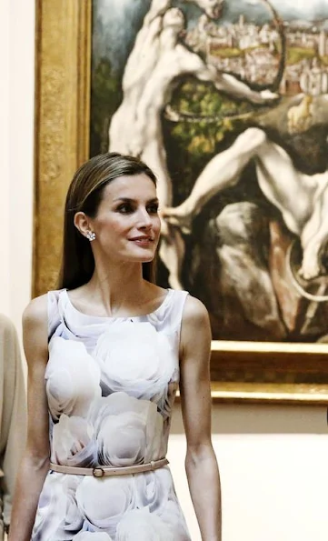 Queen Letizia attended opening of the 'El Greco y La Pintura Moderna' exhibition