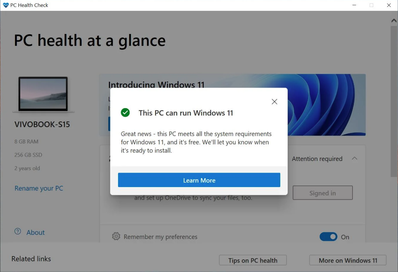 How to Check If Your PC Can Run Windows 11 - Windows Basics