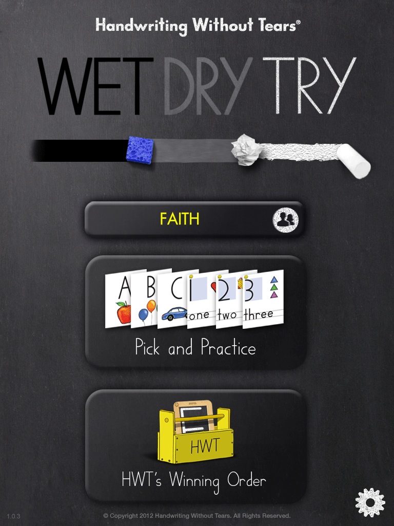 A Stable Beginning: Handwriting Without Tears ~ a TOS review