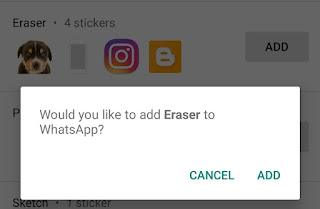 Add your personal sticker pack to WhatsApp