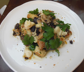 Gallery Restaurant, Ballarat, potato gnocchi with local mushrooms