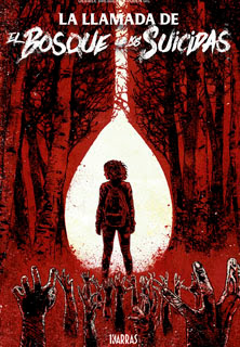 Portada  'La Llamada de El Bosque de los Suicidas', de Desiree Bresend y Rubén Gil