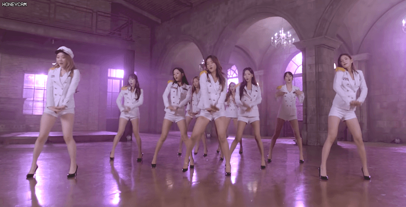 퍼포먼스를 참 잘하는 우주소녀