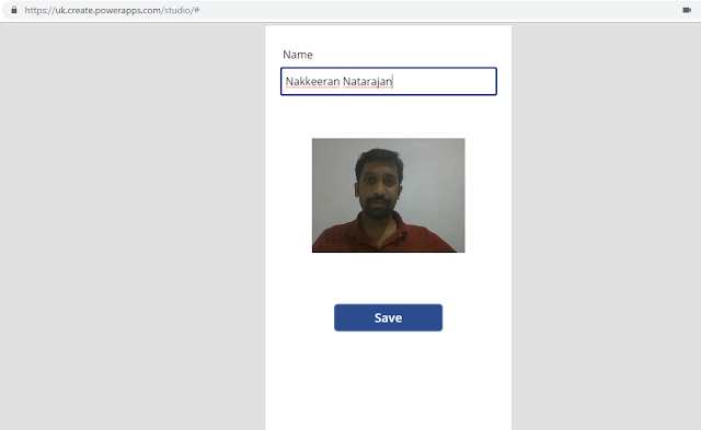 User Input Form on PowerApps