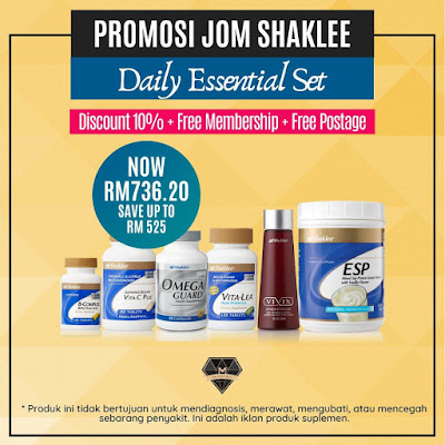 Promosi Jom Shaklee - Daily Essential Set
