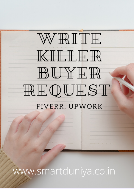 write a killer buyer request on fiverr