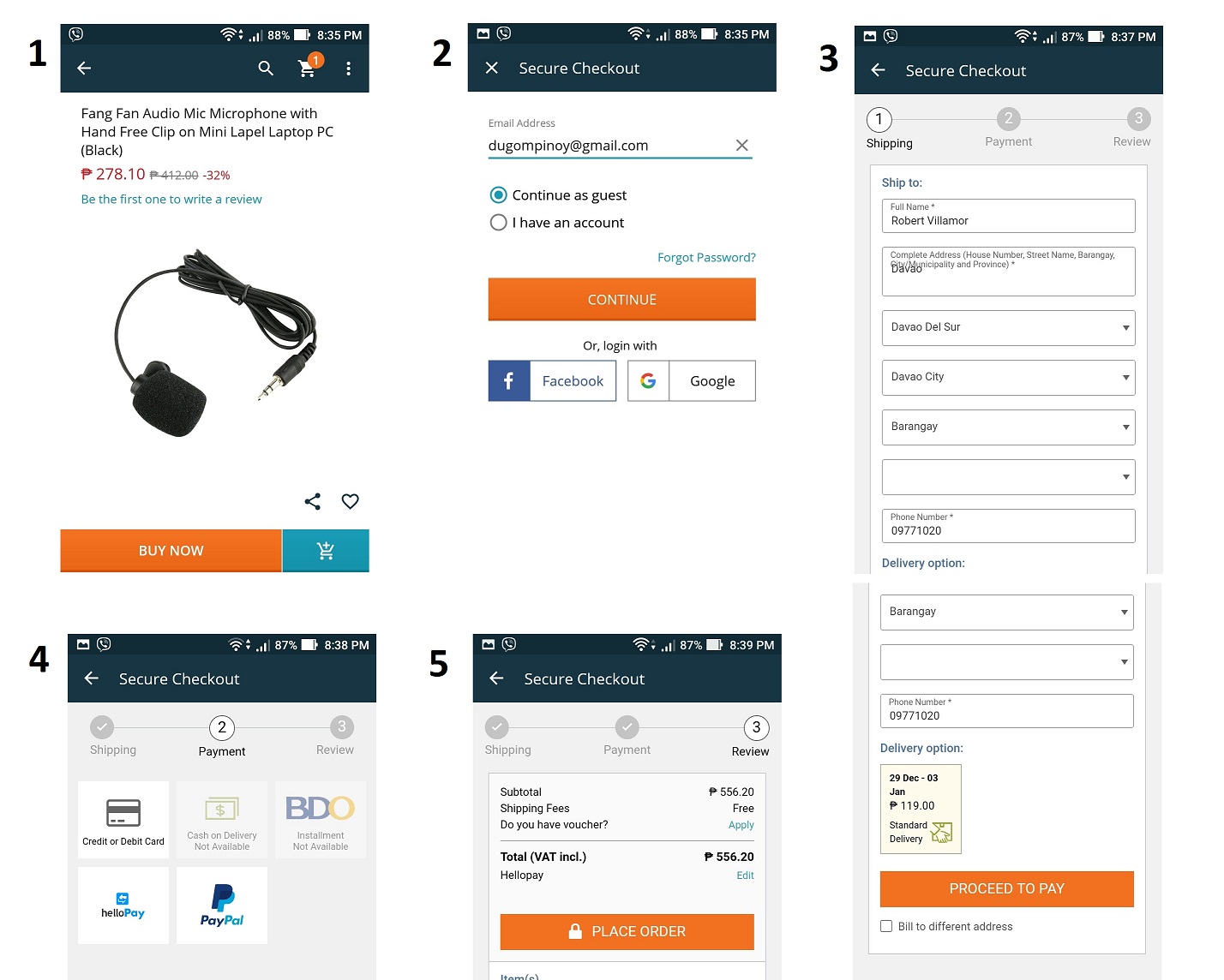 Quick Tutorial How to Order from Lazada DugomPinoy A Blog From The