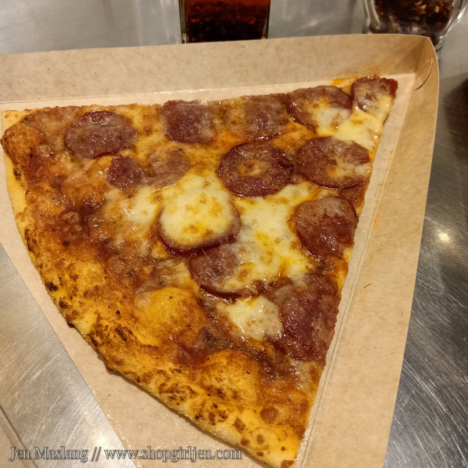 Shopgirl Jen YELLOW CAB INTRODUCES PIZZA BY THE SLICE