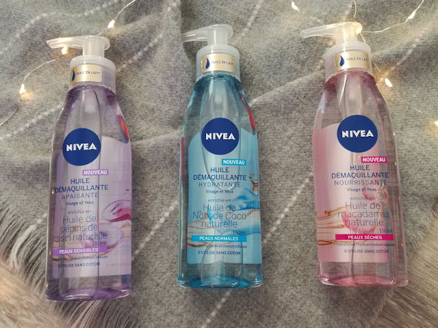 Huiles démaquillantes Nivea 