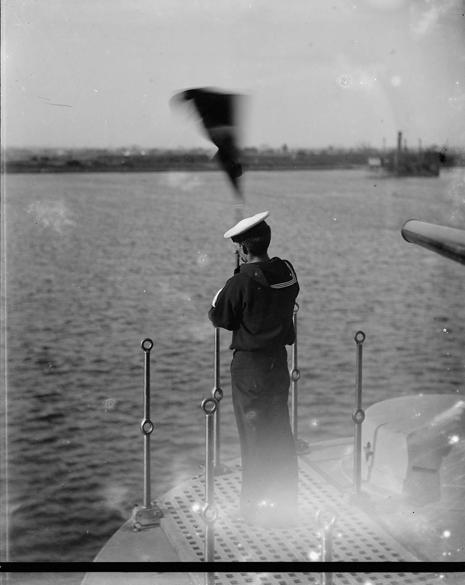USS Brooklyn 1896 vintage photographs
